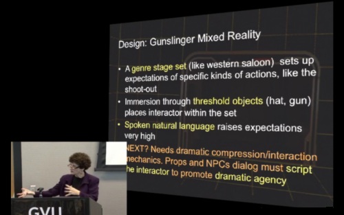 Return to the Holodeck slide [Design: "Gunslinger" Mixed Reality]