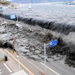 Tsunami impacts roadway