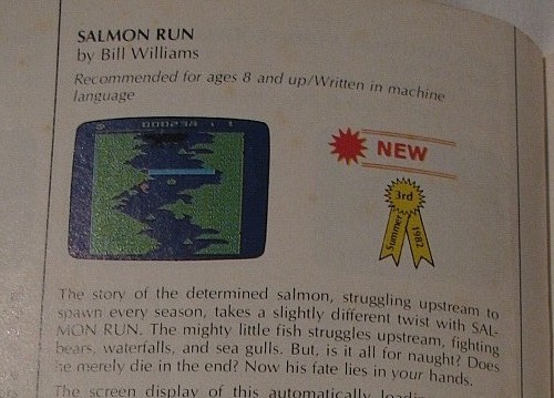 [APX catalog page featuring Salmon Run by Bill Williams]