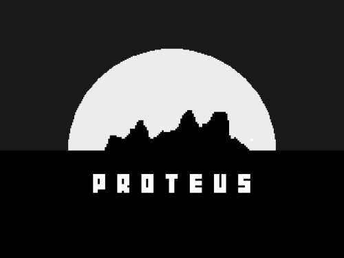 [proteus game title screen]