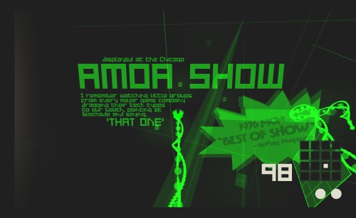 qrth-phyl screenshot featuring documentary "AMOA SHOW"